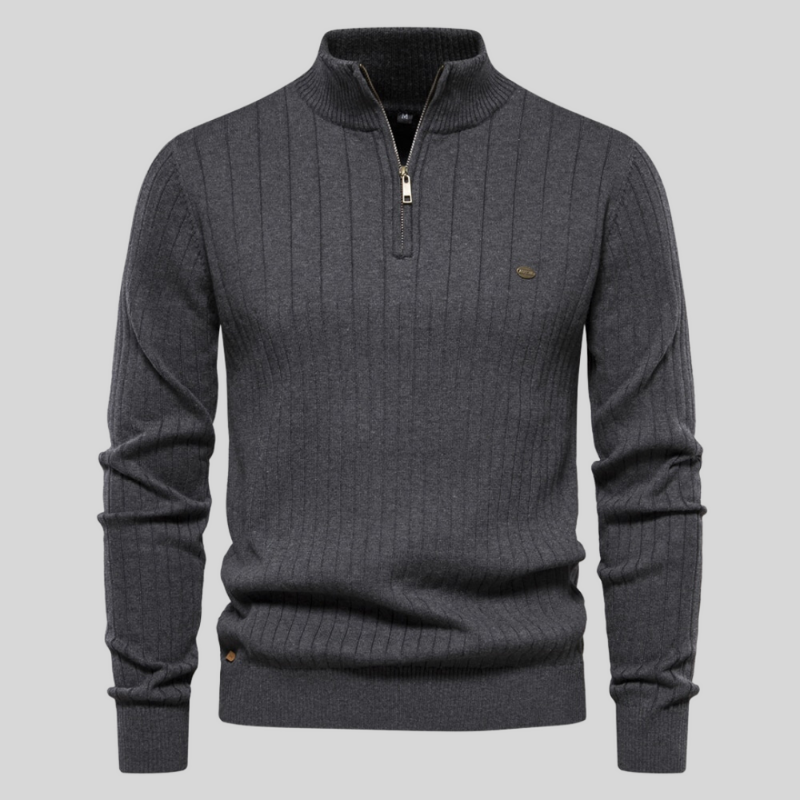 Titus™ | Sculpted Fit Ribbed Sweater