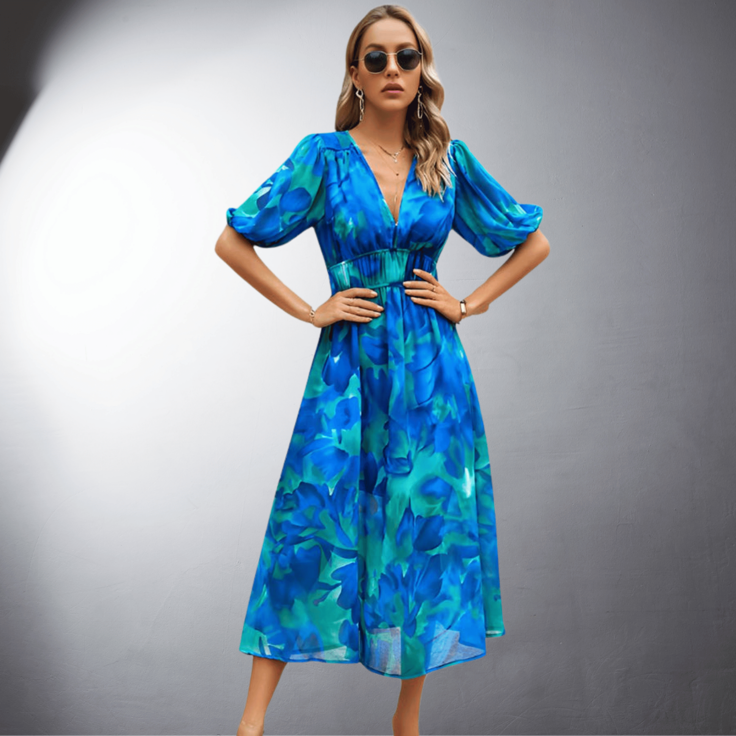 Maristella | Abito Estivo in Tessuto Bio di Alta Qualità