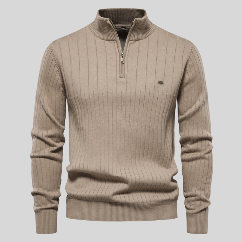 Titus™ | Sculpted Fit Ribbed Sweater