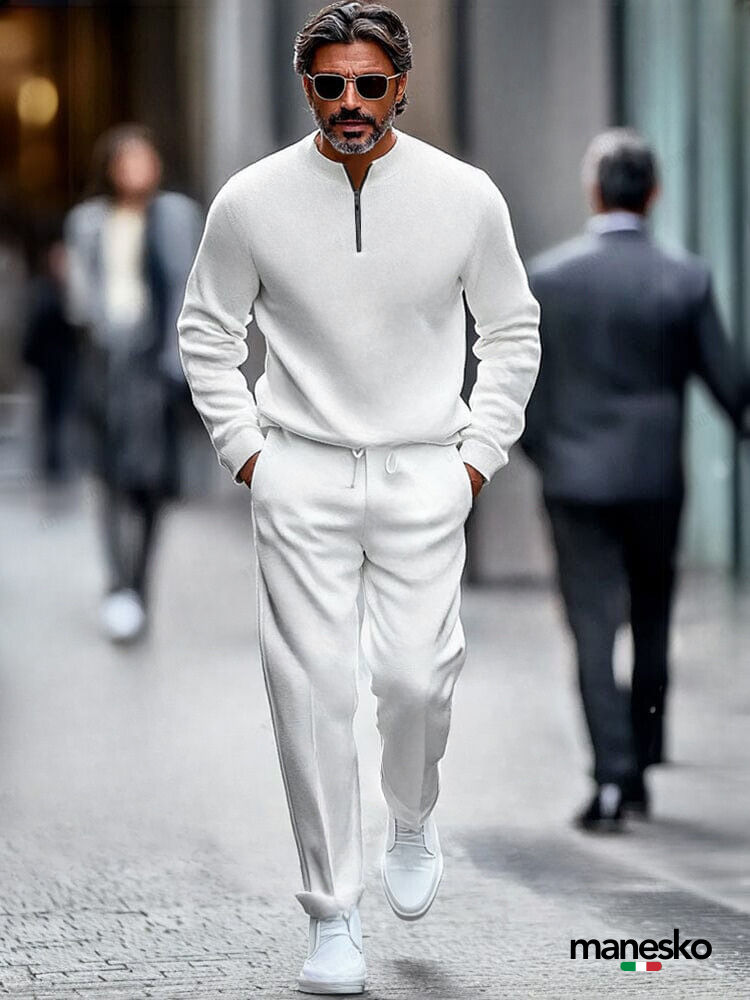 Fernando - Quarter Zip Tracksuit Set