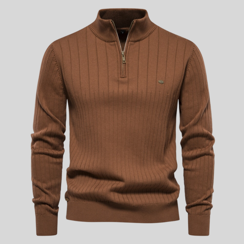 Titus™ | Sculpted Fit Ribbed Sweater