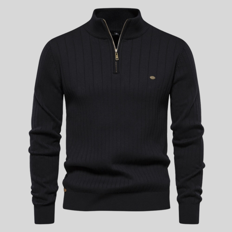 Titus™ | Sculpted Fit Ribbed Sweater