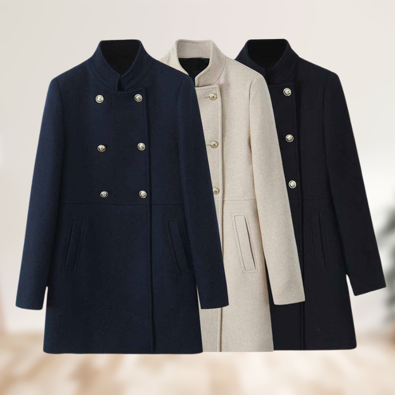 Lida - Versatile Double Breasted Coat
