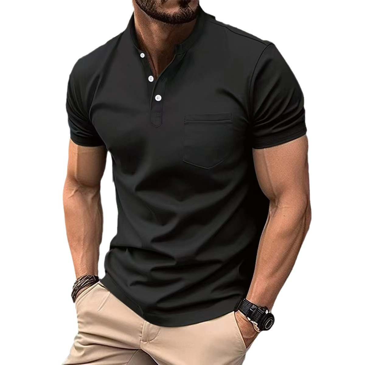 Julian® | Sculpted V-Neck T-Shirt