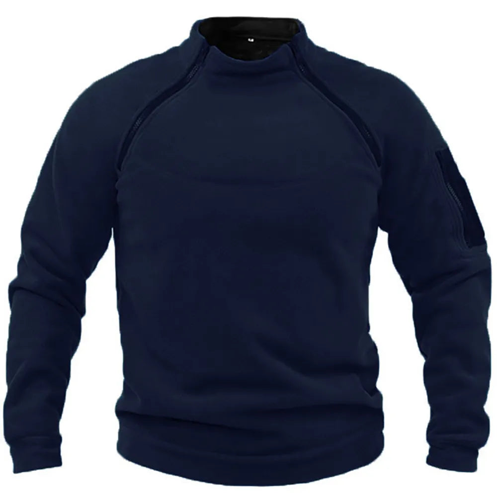 Victor - Taktischer Militär-Zipper-Sweatshirt für Herren