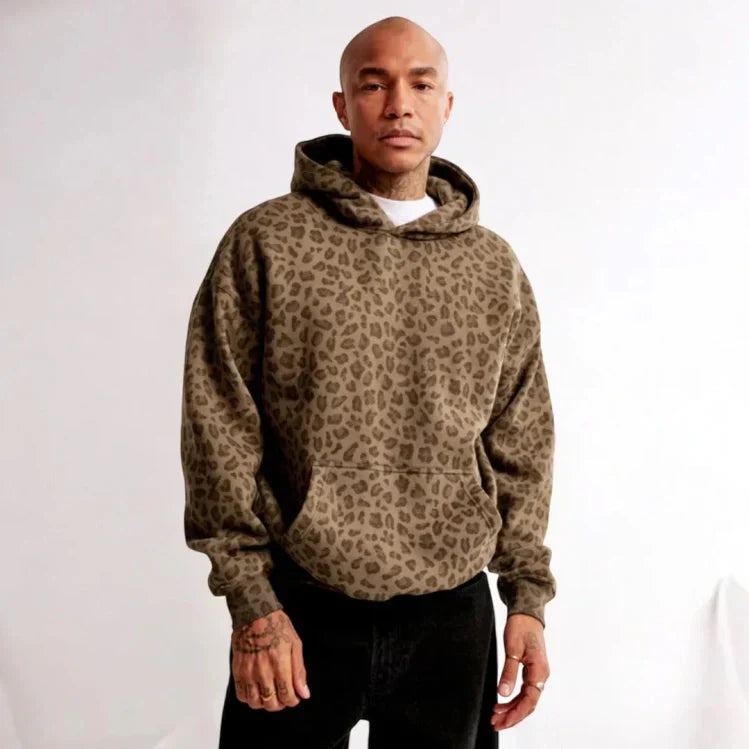Unisex Luipaard Hoodie