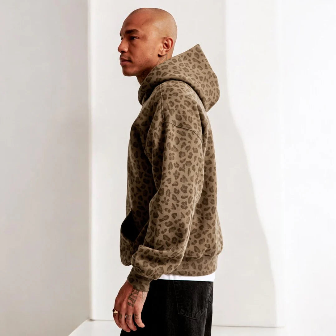 Unisex Luipaard Hoodie