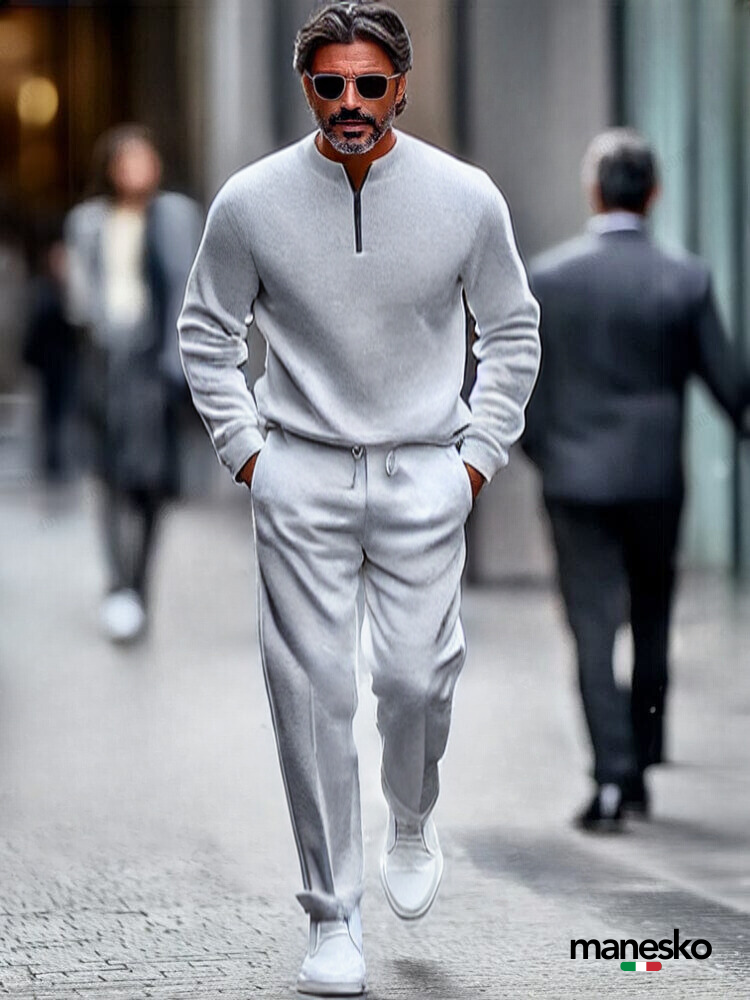 Fernando - Quarter Zip Tracksuit Set