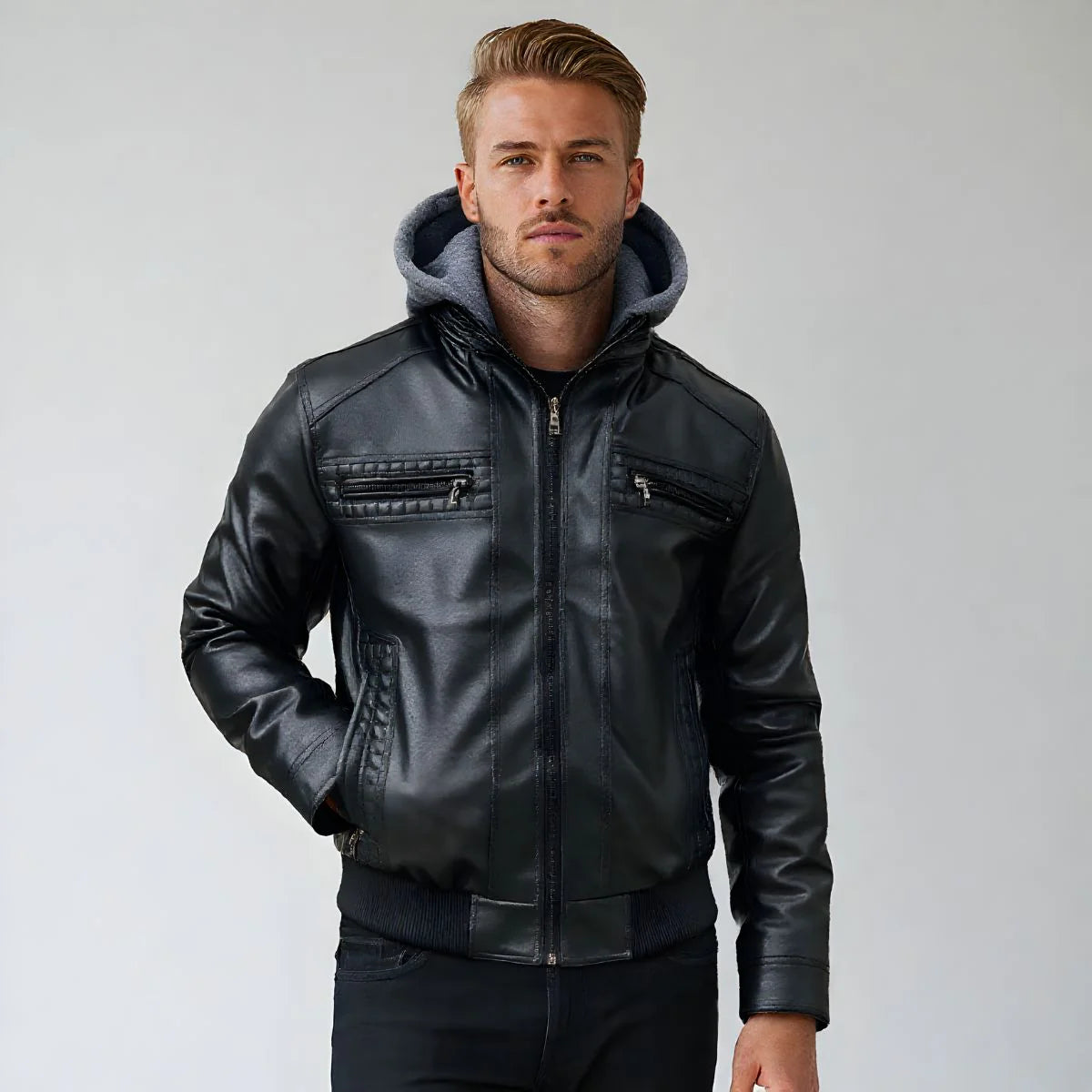 Brad® | Winter Jacket in Leather