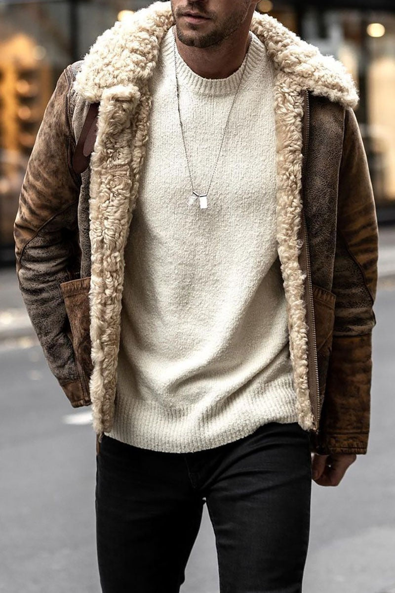 Suede Winter Jacket