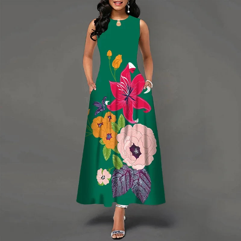 Florencia - Vestido con estampado floral