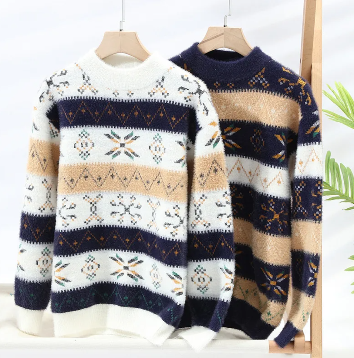 Jeremy® | Half-high Collar Sweater