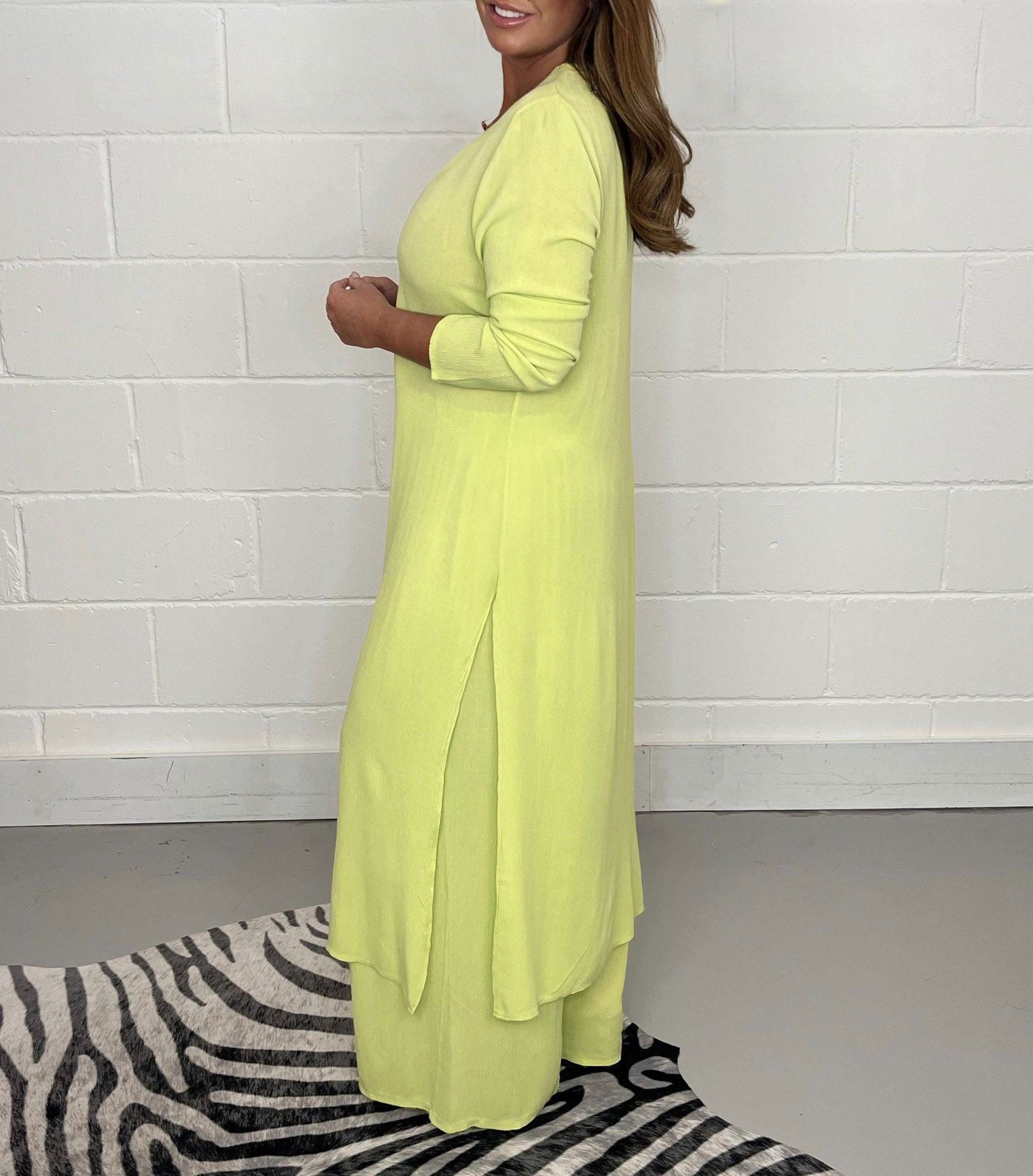 Alejandra - Lässig V-Ausschnitt Zweiteilig Satz