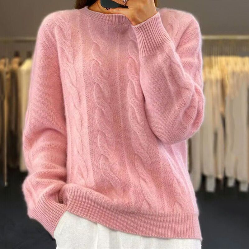 Selina Strickpullover  | Wolle