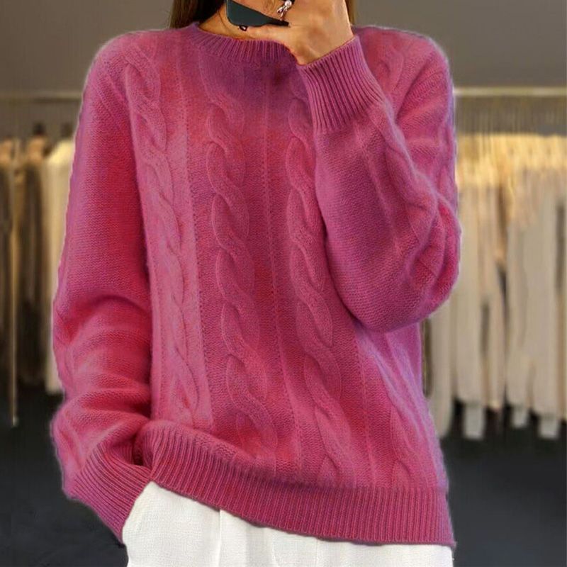 Selina Strickpullover  | Wolle